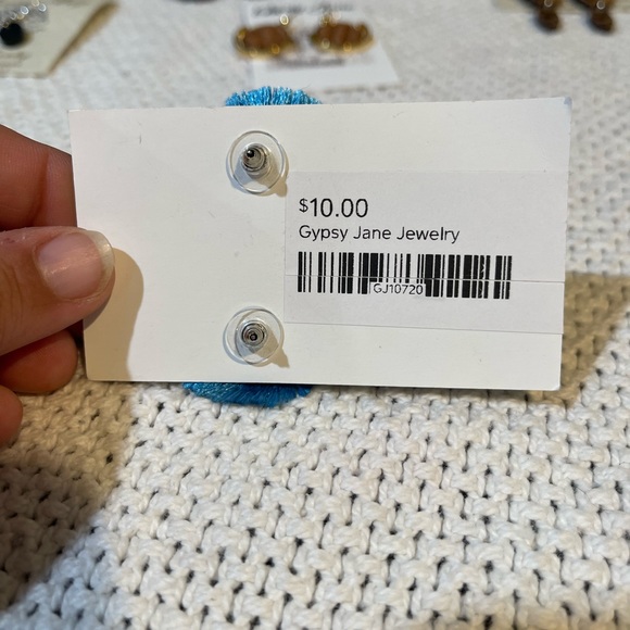 🐙Gypsy Jane Jewelry Earrings Blue NWT - Picture 2 of 2